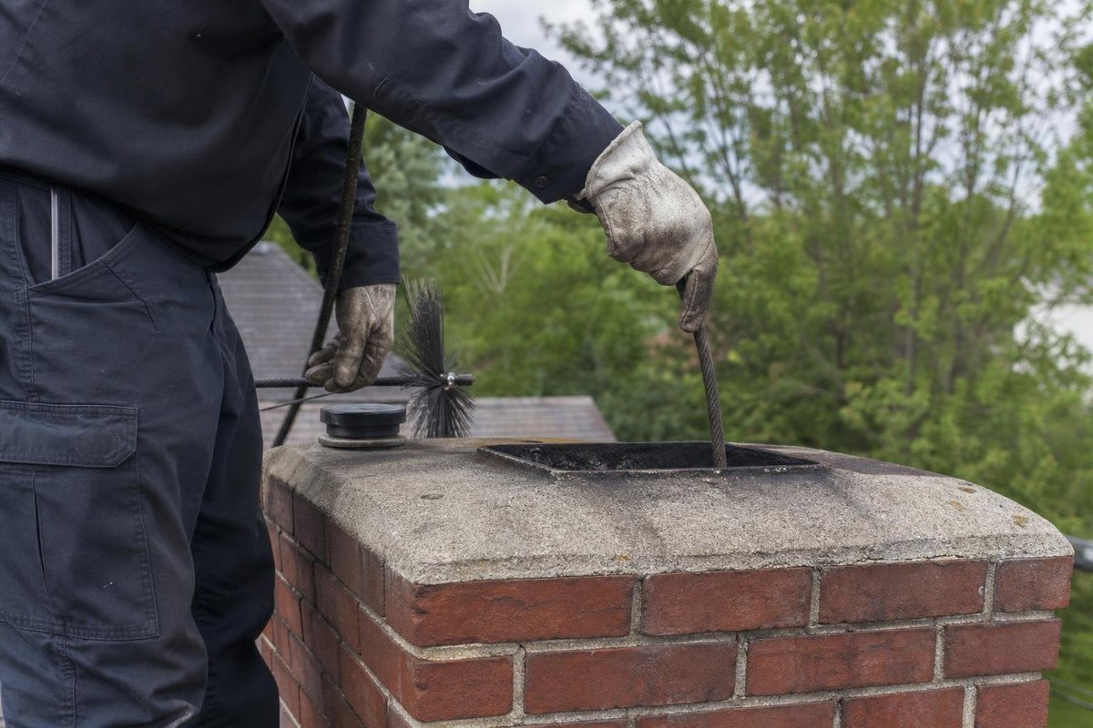 Soren House Chimney Cleaning in Walpole